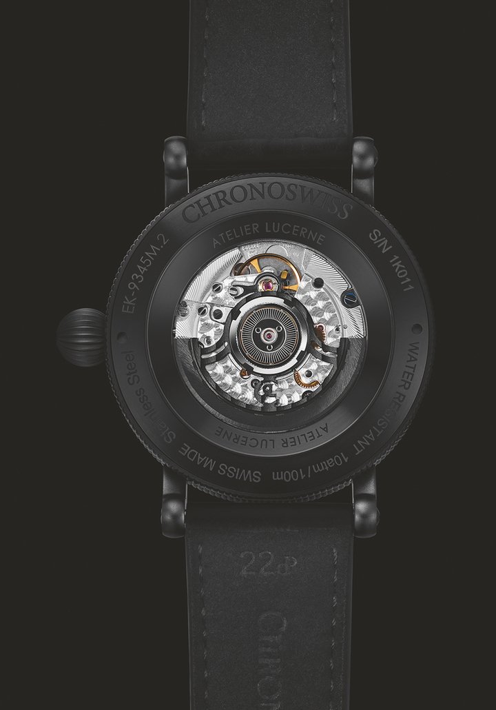 Chronoswiss embraces darkness with the Space Timer Black Hole