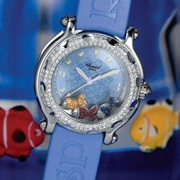 Chopard Diamond Set Happy Fish Watch