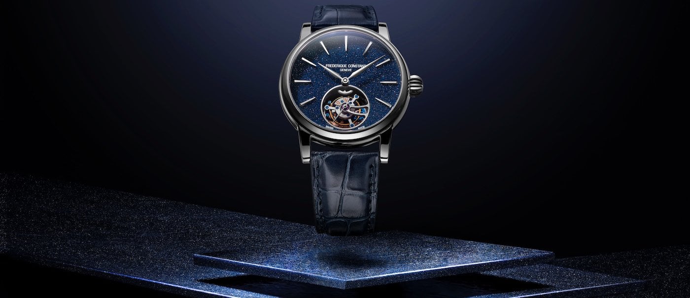 New Frederique Constant Classic Tourbillon Manufacture aventurine