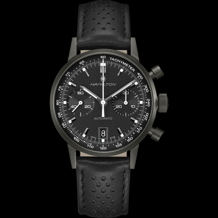 Speed, adrenaline and precision: Hamilton's new Intra-Matic Auto Chrono