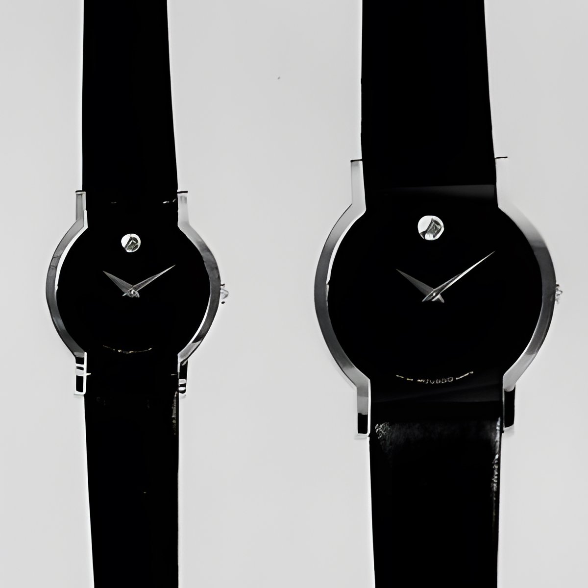 Movado black clearance sapphire museum watch