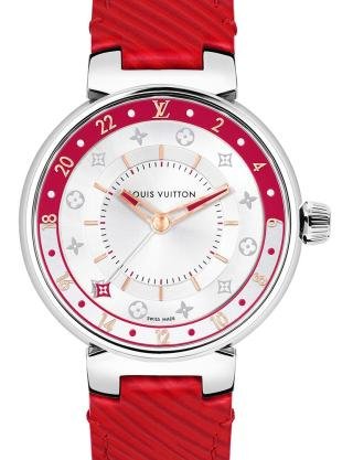 La Cote des Montres: The Louis Vuitton Tambour Damier Graphite Race watch -  A daring watch
