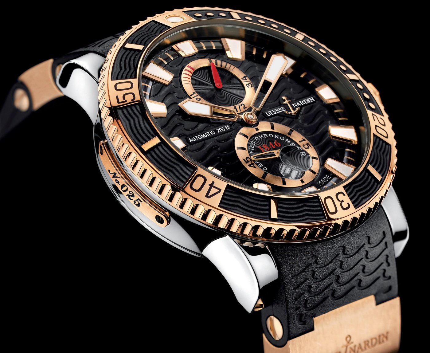 Ulysse nardin maxi 2025 marine diver titanium