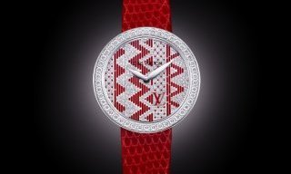 The ladies watch of the day: Louis Vuitton Chevron Jewellery Watch
