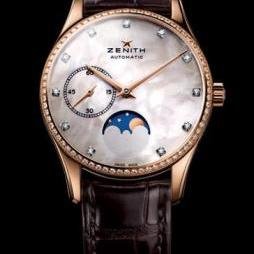 HERITAGE ULTRA THIN LADY MOONPHASE by Zenith