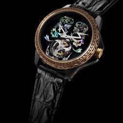 Artya Hand crafted & engraved mother-of-pearl Tourbillon 1/1