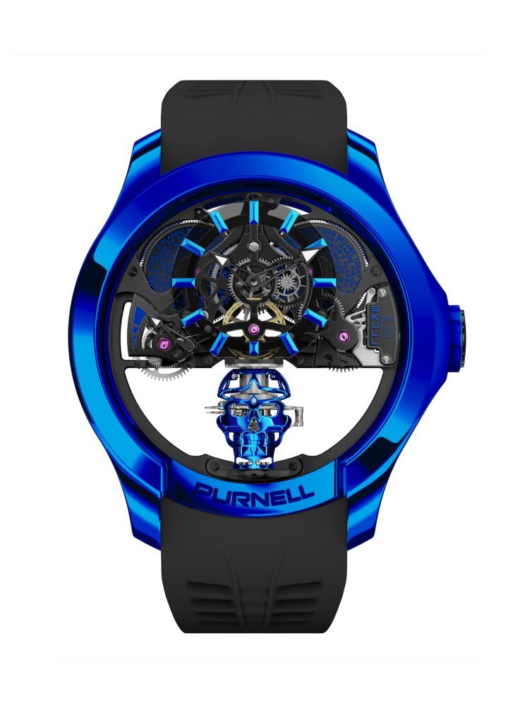 Purnell unveils the new Escape Skull in striking Titanium Blue Max