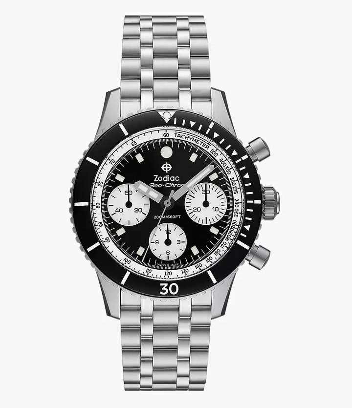 The Zodiac Sea-Chron chronograph, priced at ,495