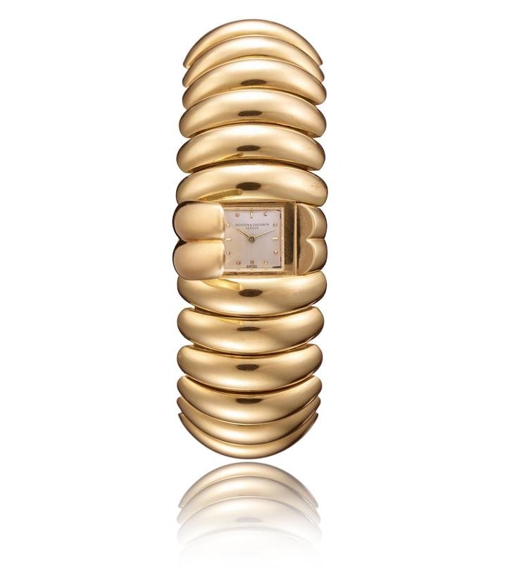 18K yellow gold watch, 1946