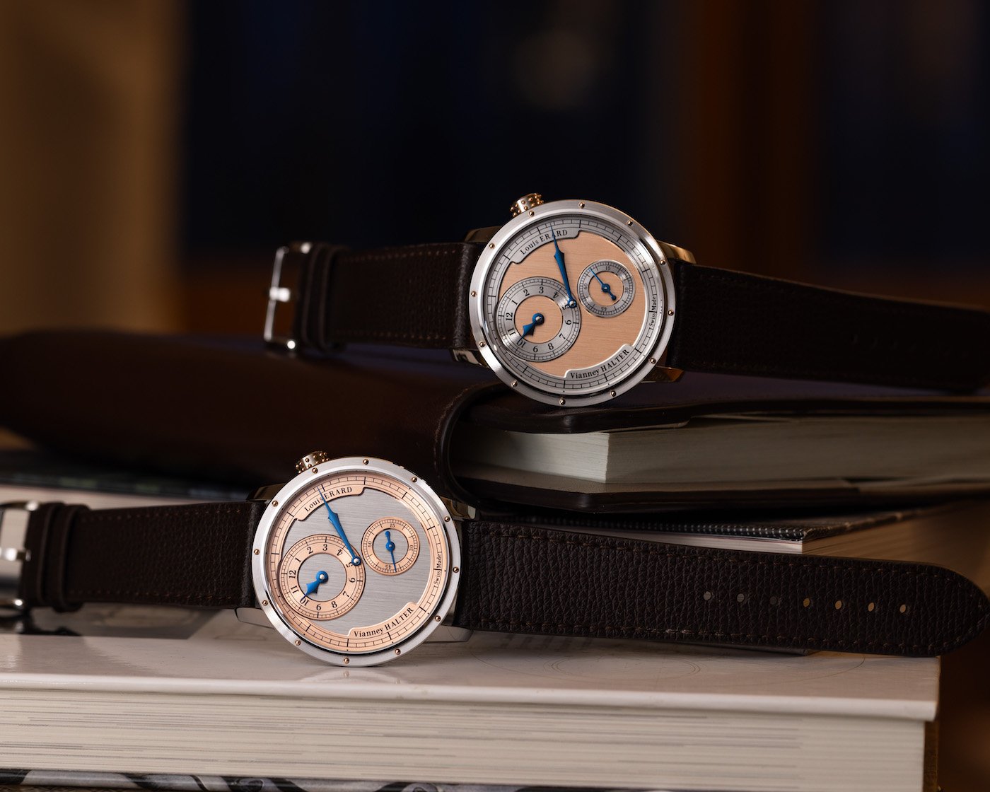 Le Régulateur Louis Erard and Vianney Halter II in two limited editions