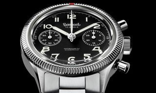 For its 70th anniversary, Hanhart's cult chrono 417 ES plays it sport-chic
