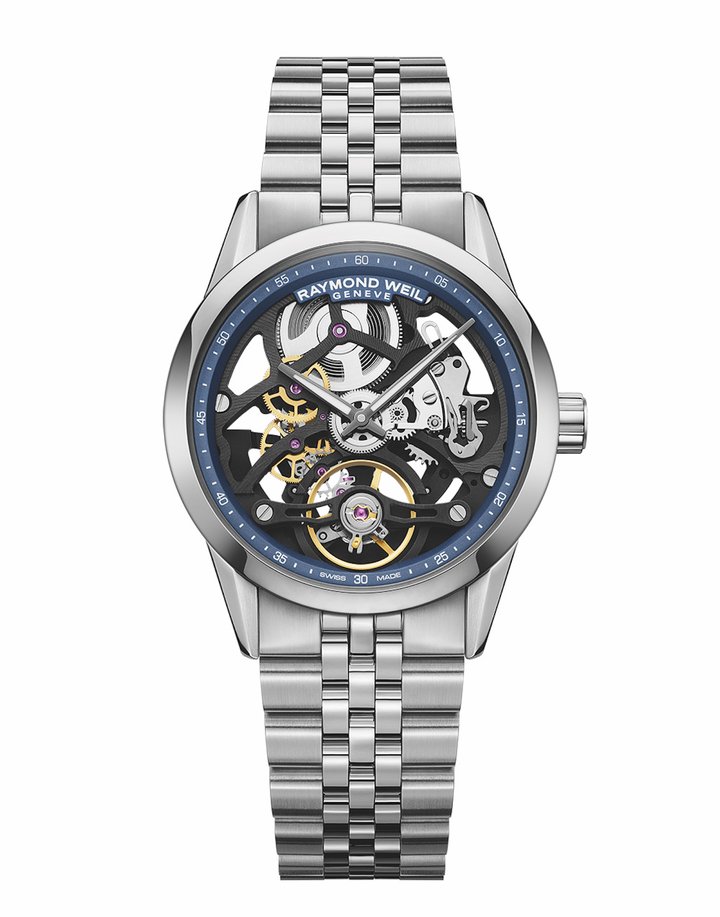 Raymond Weil Freelancer Calibre RW1212 Skeleton now in 38mm