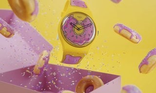 Swatch marks the Simpsons' return with a donut-inspired watch