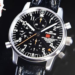 FORTIS - Chronographe automatique réveil