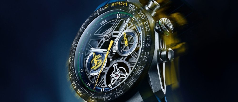 TAG Heuer Carrera Chronograph Tourbillon x Senna limited edition