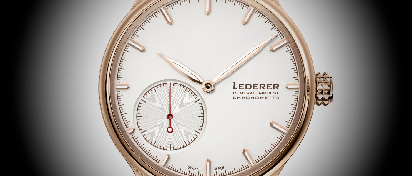 Lederer Central Impulse Chronometer Rhodium CIC9012.60.801