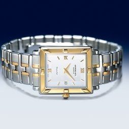 Raymond Weil Parsifal Rectangulaire Or-Acier