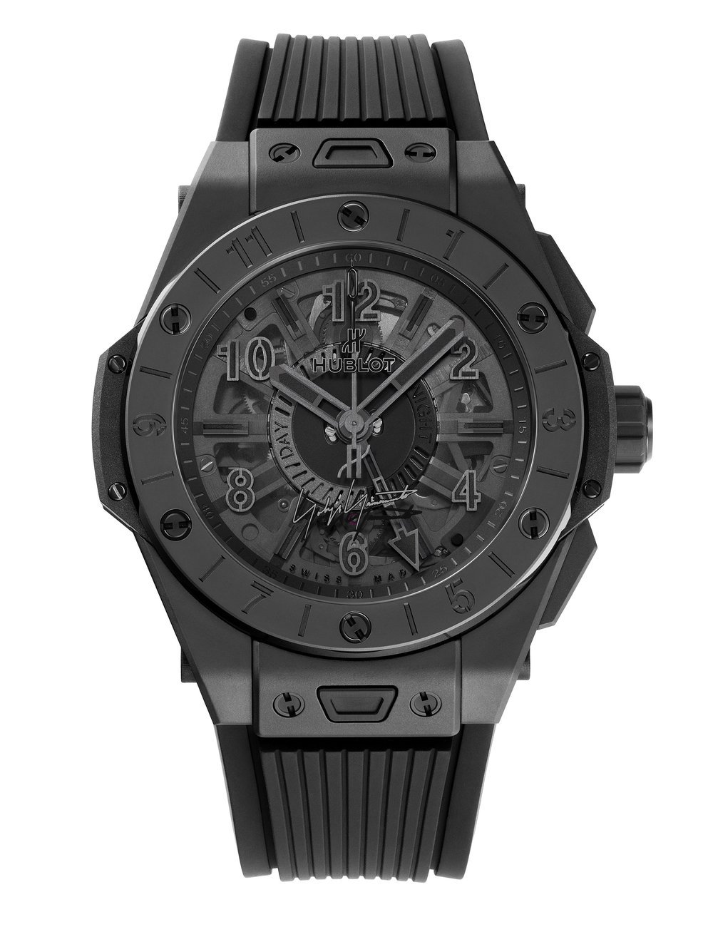 hublot big bang gmt all black yohji yamamoto