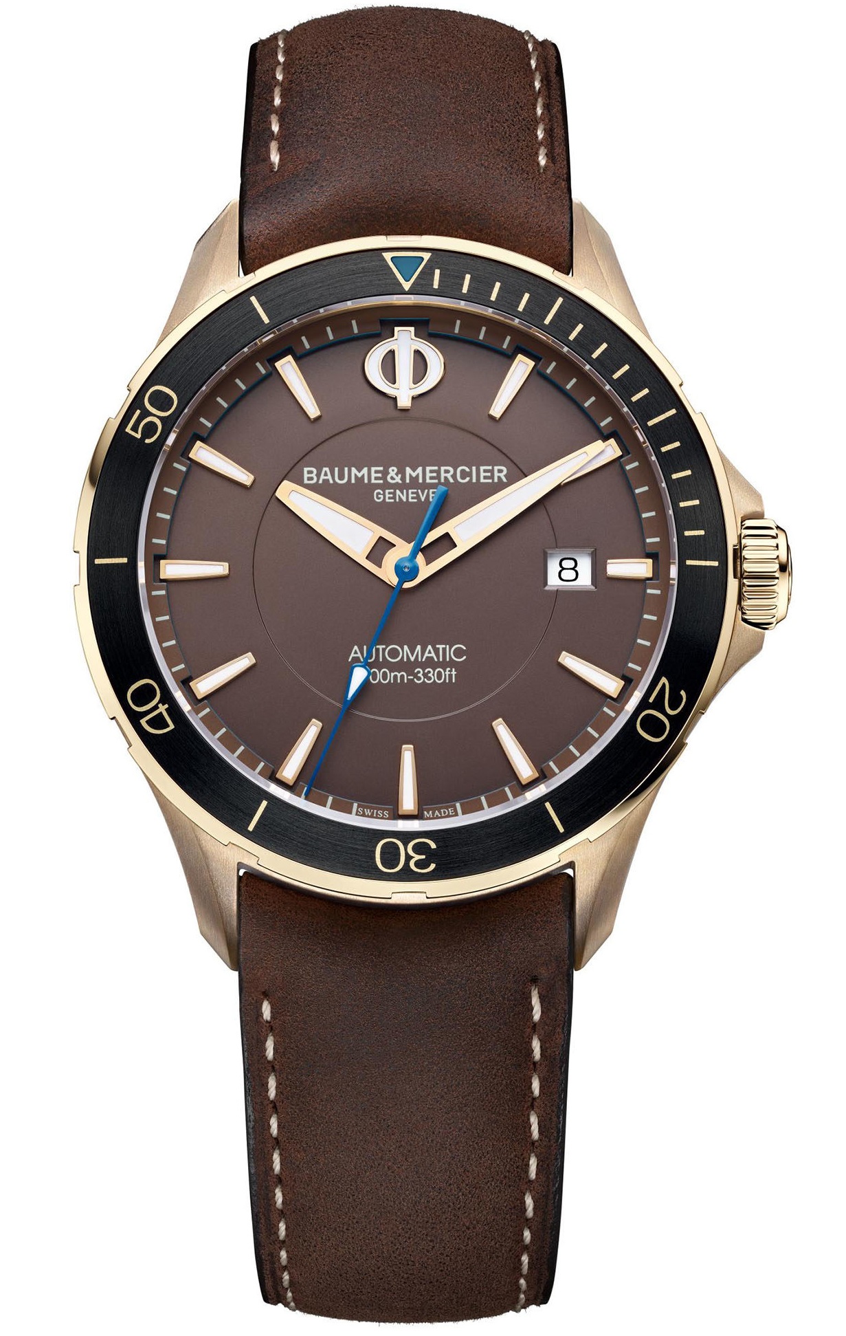 Baume & mercier clifton best sale club bronze