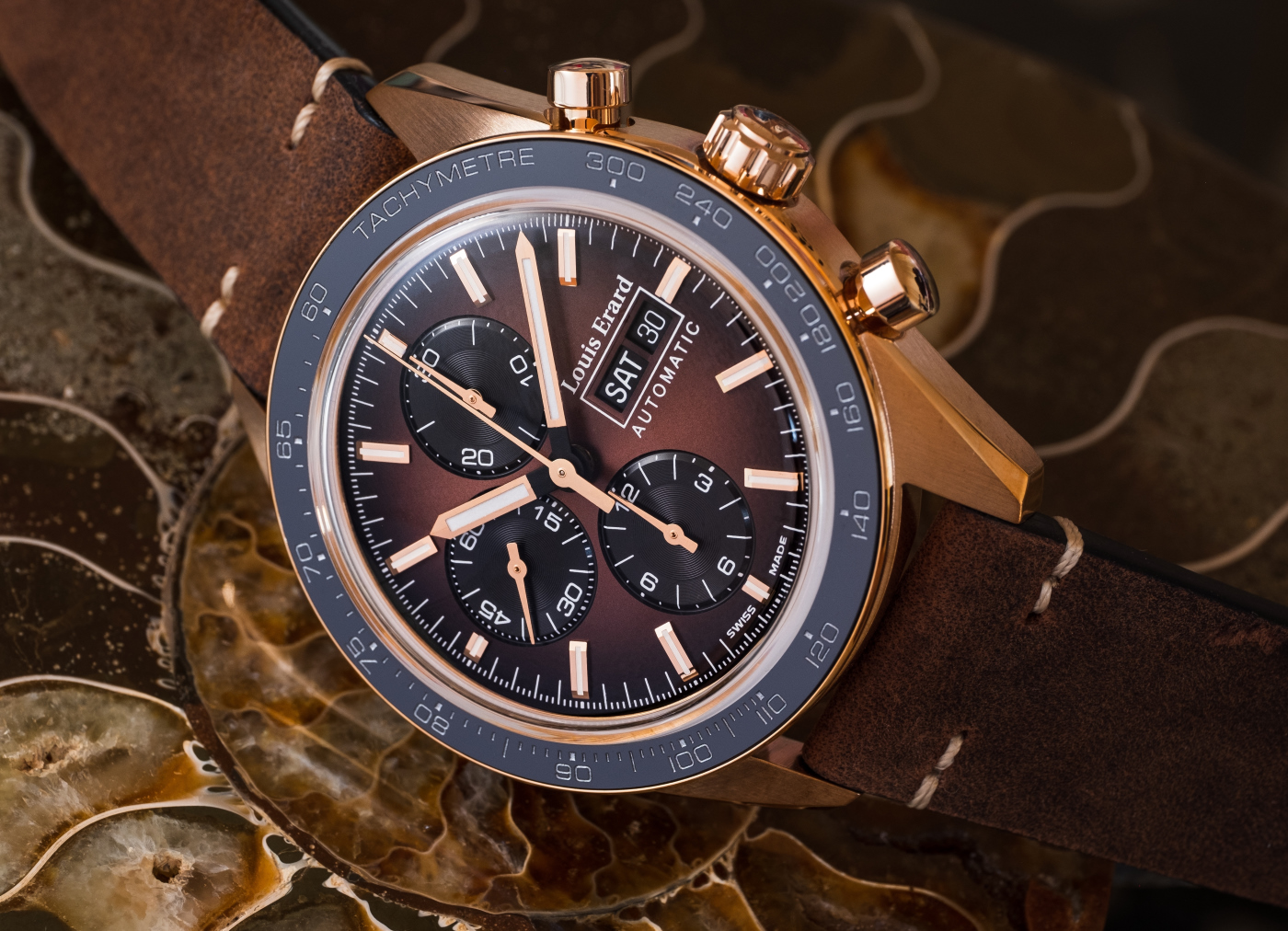 louis erard la sportive chronograph