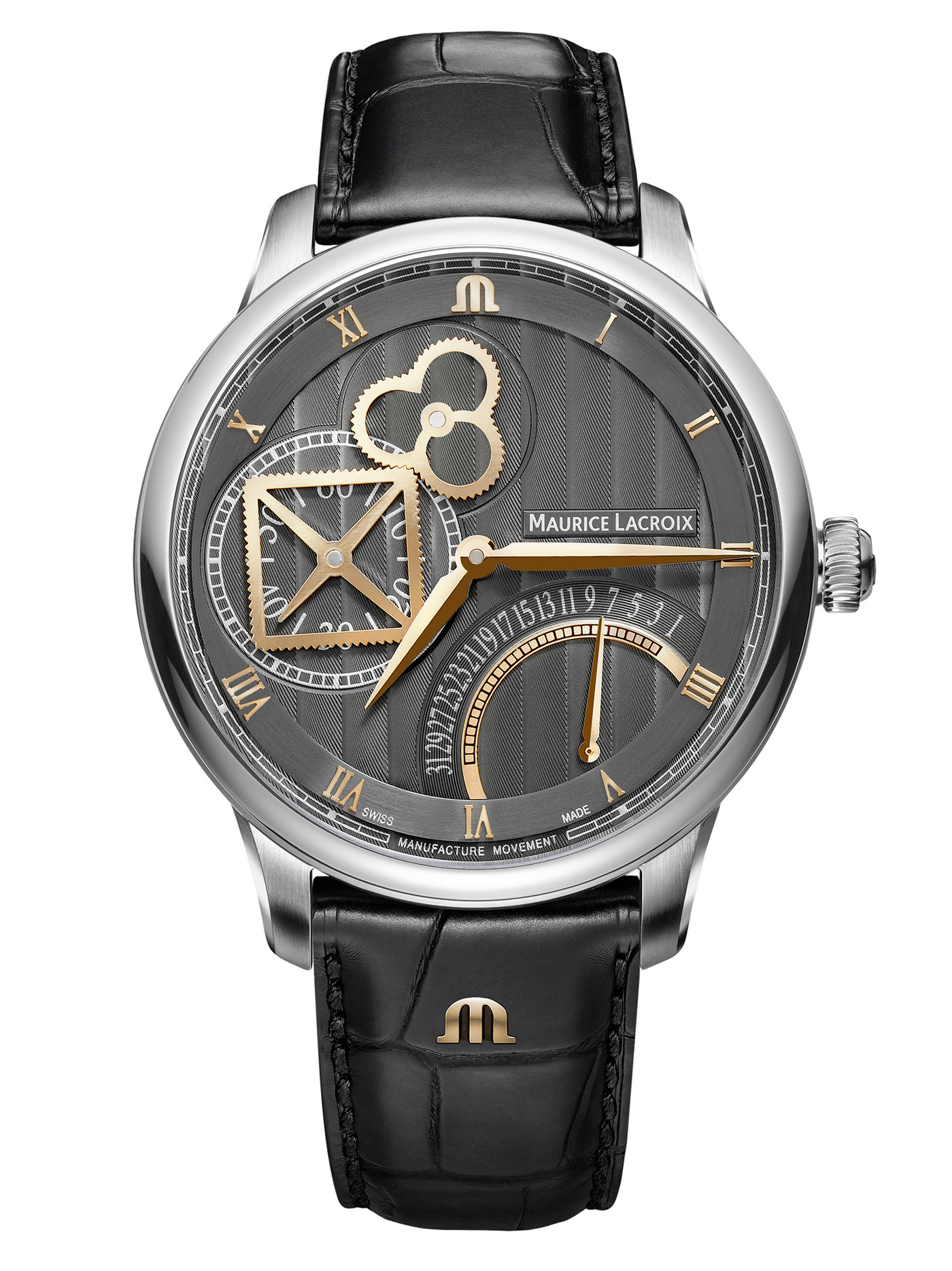 Maurice Lacroix Masterpiece Square Wheel Retrograde