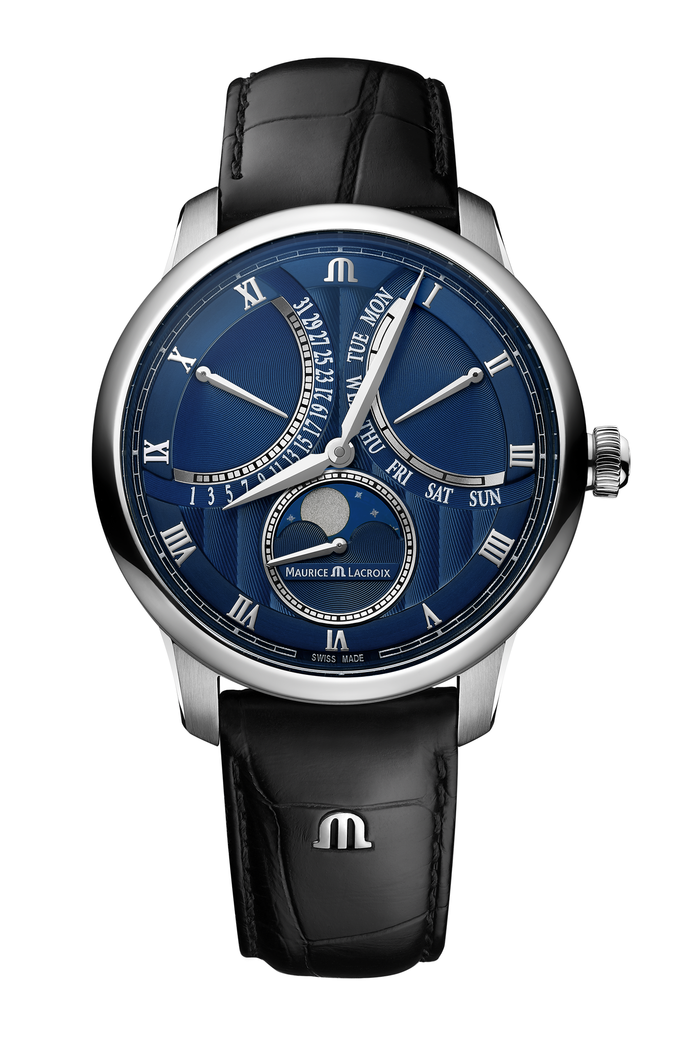 Maurice Lacroix Masterpiece Moonphase Retrograde