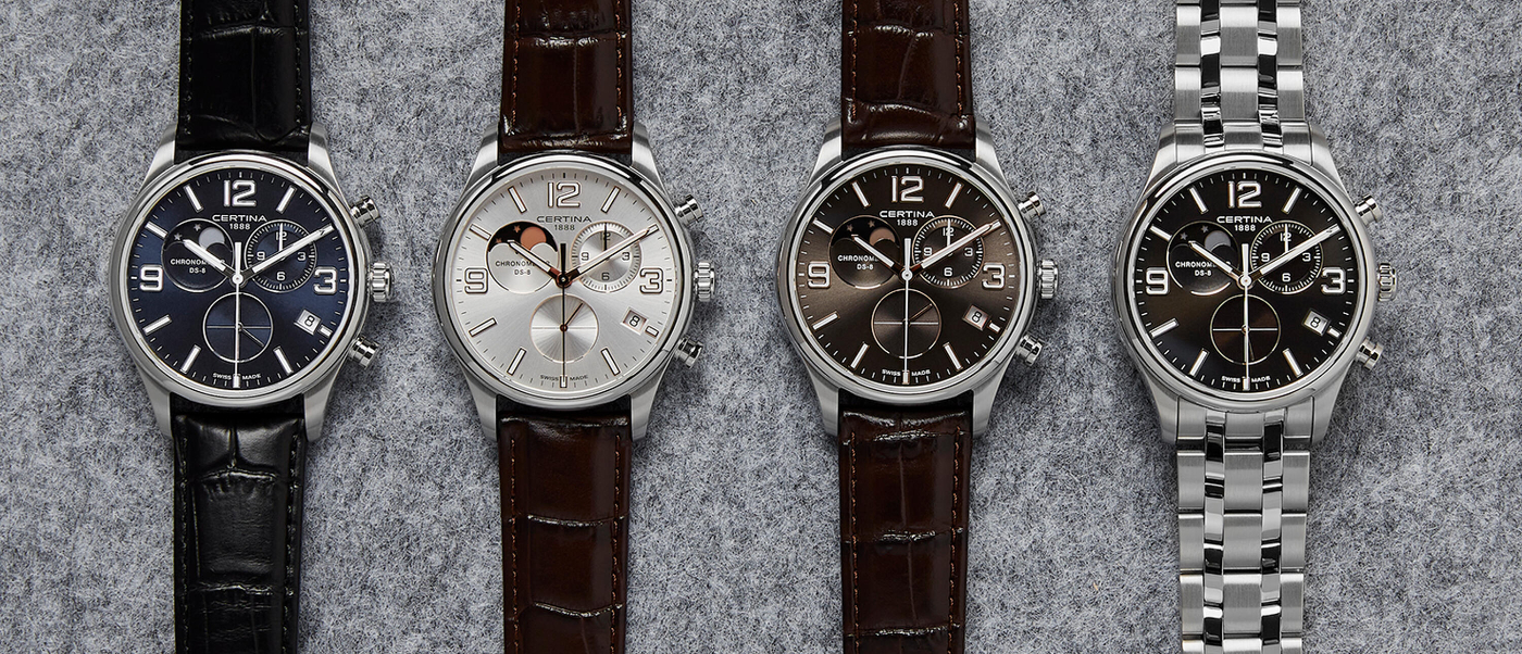 certina ds-8 moonphase