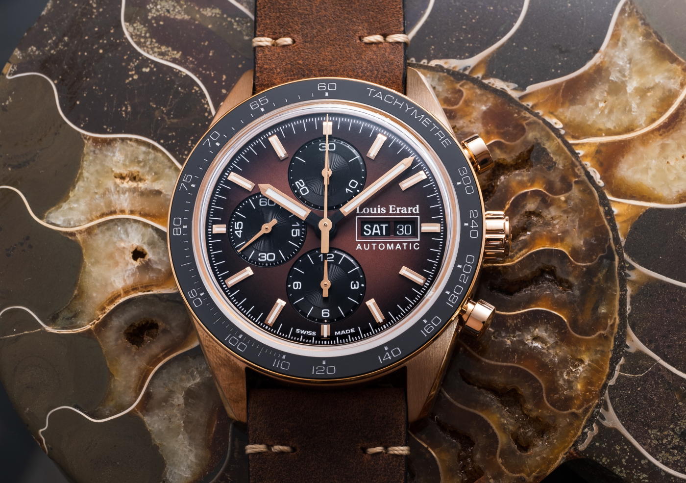 louis erard la sportive chronograph