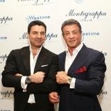 Giuseppe Aquila and Sylvester Stallone