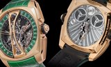 Cyrus Klepcys Vertical Skeleton Tourbillon Malachite in two pieces only