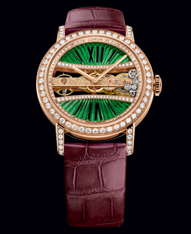 LADY GOLDEN BRIDGE ROUND 39 MM by Corum