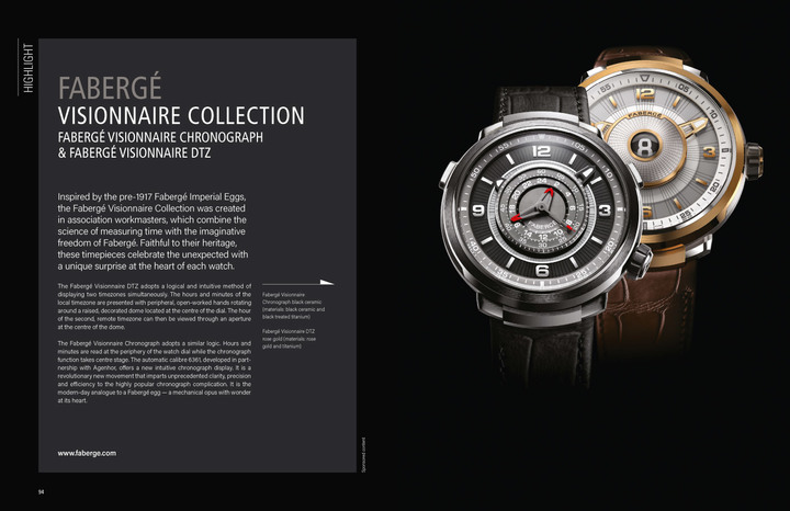 fabergé visionnaire chronograph