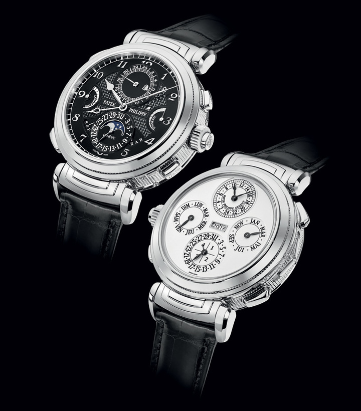 patek philippe two sided watch