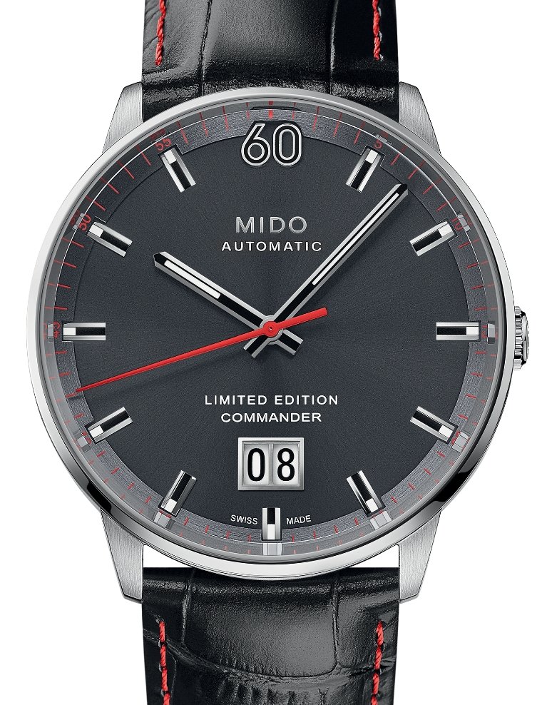 mido commander big date 60th anniversary limited edition